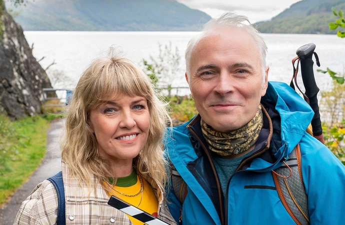 Ashley Jensen and Mark Bonnar in Rambling