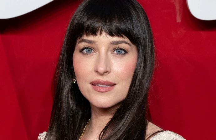 Dakota Johnson has opened up about working with Taylor Swift