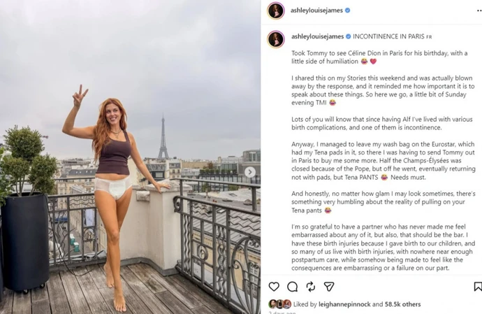 Ashley James to have surgery amid 'humiliating' incontinence battle