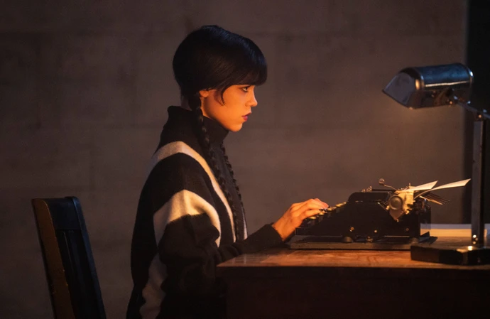 Jenna Ortega in Wednesday season 3