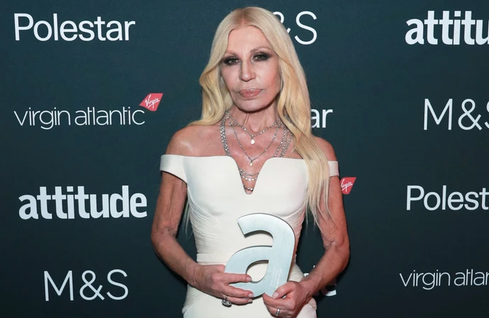 Donatella Versace wins Icon Award