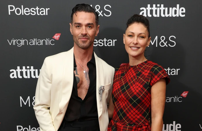 Matt and Emma Willis cut stylish figures