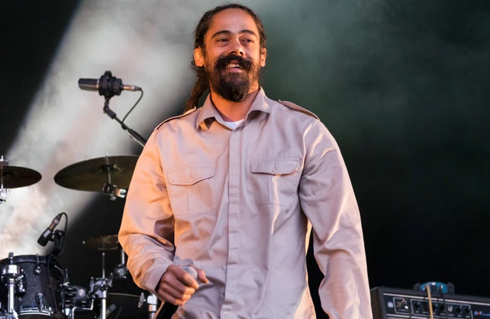 Singer Damian Marley