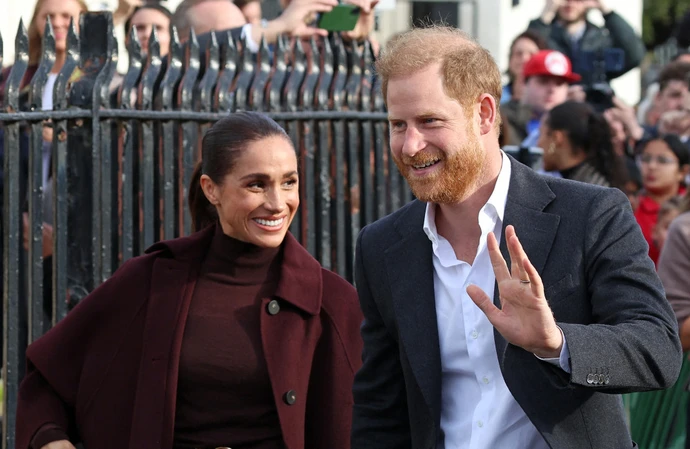 The Duke and Duchess of Sussex in Nottingham