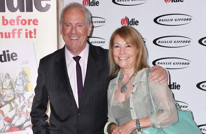 Gyles Brandreth and his wife Michele Brown