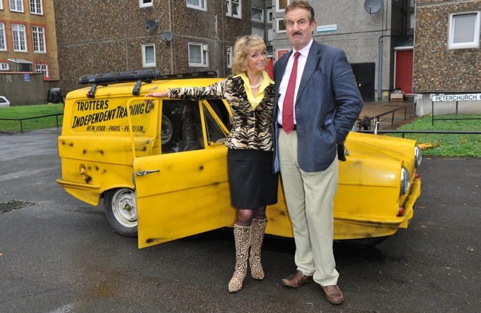 Only Fools and Horses stars Sue Holderness and John Challis