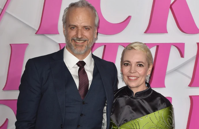 Couple Ed Sinclair and Olivia Colman