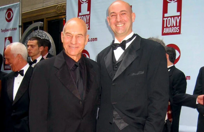 Patrick Stewart and his son Daniel Stewart